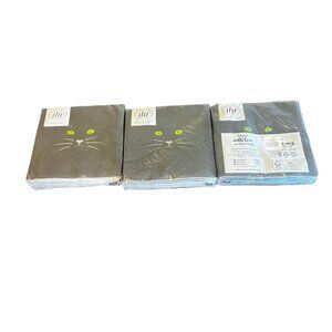 set of 3 Black Cat Design IHR Paper Napkins 3 Ply 20‎ Count Pack halloween party